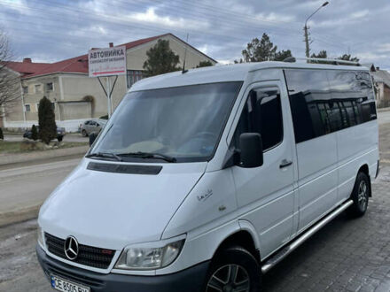 Мерседес Sprinter 2003 в Черновцах на Automoto.ua Белый Мерседес Sprinter, объемом двигателя 2.5 л и пробегом 500 тыс. км за 11600 $, фото 1 на Automoto.ua