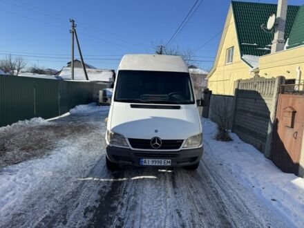 Белый Мерседес Sprinter, объемом двигателя 2.7 л и пробегом 729 тыс. км за 6700 $, фото 1 на Automoto.ua