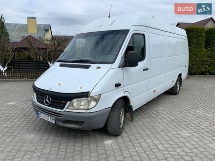 Белый Мерседес Sprinter, объемом двигателя 2.15 л и пробегом 191 тыс. км за 6750 $, фото 1 на Automoto.ua