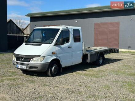 Белый Мерседес Sprinter, объемом двигателя 2.2 л и пробегом 607 тыс. км за 14000 $, фото 1 на Automoto.ua