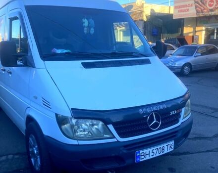 Білий Мерседес Sprinter, об'ємом двигуна 2.1 л та пробігом 444 тис. км за 10500 $, фото 1 на Automoto.ua