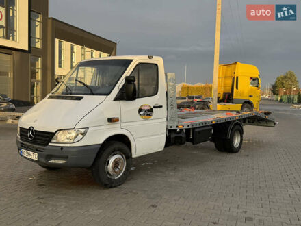 Белый Мерседес Sprinter, объемом двигателя 2.69 л и пробегом 295 тыс. км за 14999 $, фото 1 на Automoto.ua