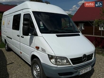 Белый Мерседес Sprinter, объемом двигателя 2.15 л и пробегом 532 тыс. км за 8500 $, фото 1 на Automoto.ua