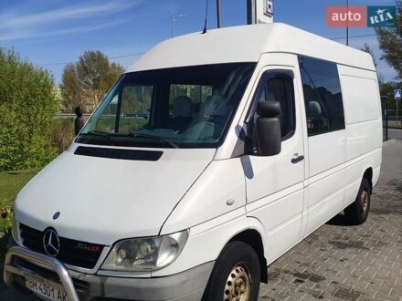 Белый Мерседес Sprinter, объемом двигателя 2.7 л и пробегом 520 тыс. км за 7500 $, фото 1 на Automoto.ua
