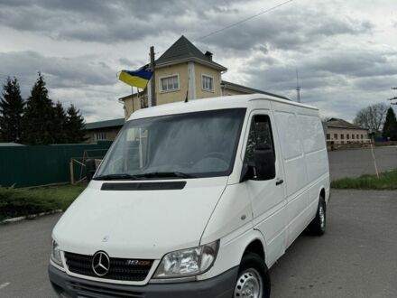 Белый Мерседес Sprinter, объемом двигателя 2.2 л и пробегом 440 тыс. км за 5999 $, фото 1 на Automoto.ua