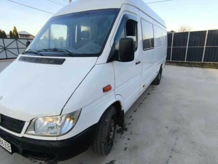 Белый Мерседес Sprinter, объемом двигателя 2.7 л и пробегом 340 тыс. км за 8300 $, фото 1 на Automoto.ua