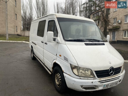 Білий Мерседес Sprinter, об'ємом двигуна 2.15 л та пробігом 690 тис. км за 5400 $, фото 1 на Automoto.ua