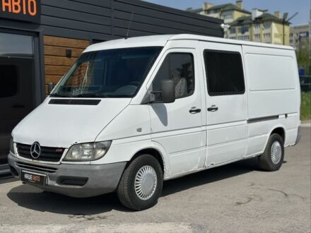 Мерседес Sprinter 2003 у Львові на Automoto.ua Білий Мерседес Sprinter, об'ємом двигуна 2.2 л та пробігом 500 тис. км за 4800 $, фото 1 на Automoto.ua