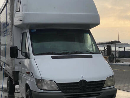 Мерседес Sprinter 2003 в Хусте на Automoto.ua Белый Мерседес Sprinter, объемом двигателя 2.69 л и пробегом 450 тыс. км за 10200 $, фото 1 на Automoto.ua