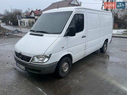 Білий Мерседес Sprinter, об'ємом двигуна 2.15 л та пробігом 400 тис. км за 7500 $, фото 1 на Automoto.ua