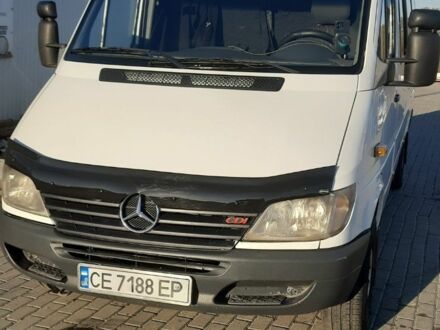 Білий Мерседес Sprinter, об'ємом двигуна 2.1 л та пробігом 115 тис. км за 9300 $, фото 1 на Automoto.ua