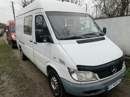Білий Мерседес Sprinter, об'ємом двигуна 2.1 л та пробігом 416 тис. км за 6500 $, фото 1 на Automoto.ua