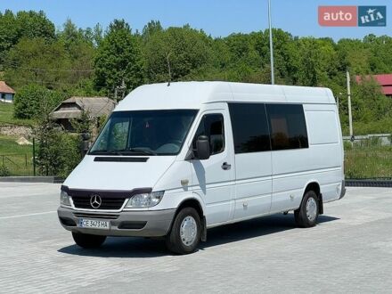 Білий Мерседес Sprinter, об'ємом двигуна 2.7 л та пробігом 404 тис. км за 9500 $, фото 1 на Automoto.ua