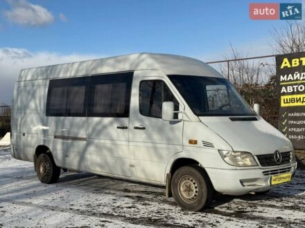 Білий Мерседес Sprinter, об'ємом двигуна 2.7 л та пробігом 829 тис. км за 7590 $, фото 1 на Automoto.ua