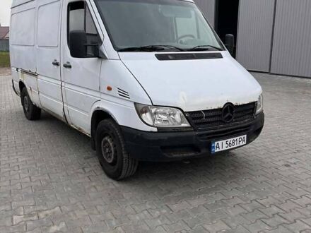 Білий Мерседес Sprinter, об'ємом двигуна 2.2 л та пробігом 352 тис. км за 4450 $, фото 1 на Automoto.ua