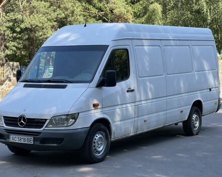 Белый Мерседес Sprinter, объемом двигателя 2.7 л и пробегом 710 тыс. км за 8300 $, фото 1 на Automoto.ua