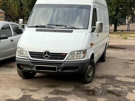 Мерседес Sprinter 2004 в Кропивницком (Кировограде) на Automoto.ua Белый Мерседес Sprinter, объемом двигателя 2.15 л и пробегом 400 тыс. км за 7500 $, фото 1 на Automoto.ua