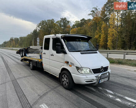 Белый Мерседес Sprinter, объемом двигателя 2.69 л и пробегом 350 тыс. км за 19999 $, фото 1 на Automoto.ua