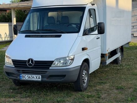 Білий Мерседес Sprinter, об'ємом двигуна 2.15 л та пробігом 369 тис. км за 9200 $, фото 1 на Automoto.ua