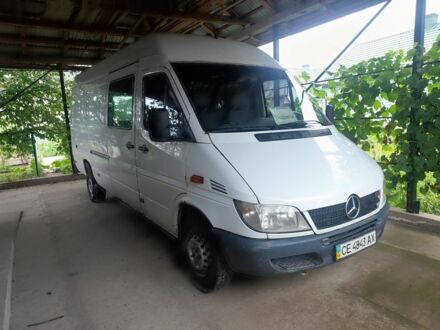 Мерседес Sprinter 2004 у Чернівцях на Automoto.ua Білий Мерседес Sprinter, об'ємом двигуна 2.2 л та пробігом 740 тис. км за 6981 $, фото 1 на Automoto.ua