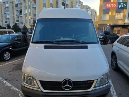 Белый Мерседес Sprinter, объемом двигателя 2.69 л и пробегом 3 тыс. км за 13000 $, фото 1 на Automoto.ua