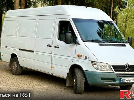 Білий Мерседес Sprinter, об'ємом двигуна 2.1 л та пробігом 356 тис. км за 7800 $, фото 1 на Automoto.ua