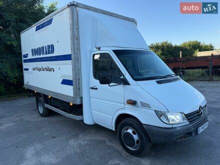 Білий Мерседес Sprinter, об'ємом двигуна 2.69 л та пробігом 496 тис. км за 10500 $, фото 1 на Automoto.ua