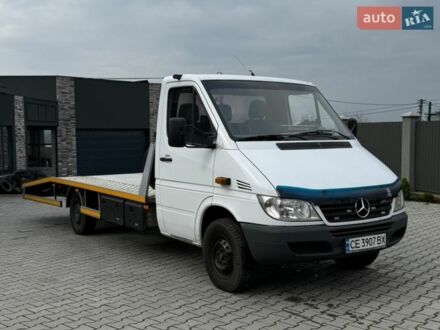 Белый Мерседес Sprinter, объемом двигателя 2.15 л и пробегом 441 тыс. км за 15500 $, фото 1 на Automoto.ua