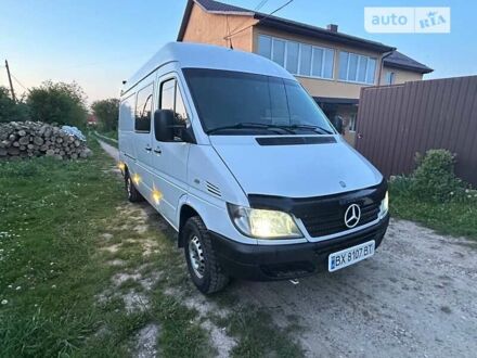 Білий Мерседес Sprinter, об'ємом двигуна 2.2 л та пробігом 412 тис. км за 7300 $, фото 1 на Automoto.ua