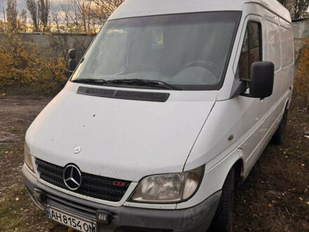 Белый Мерседес Sprinter, объемом двигателя 2.15 л и пробегом 509 тыс. км за 6700 $, фото 1 на Automoto.ua