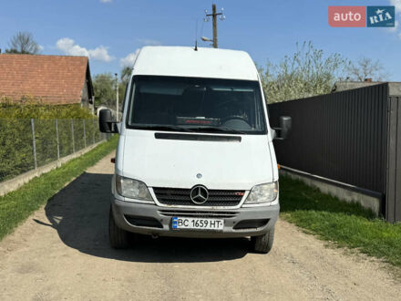 Белый Мерседес Sprinter, объемом двигателя 2.7 л и пробегом 632 тыс. км за 7000 $, фото 1 на Automoto.ua