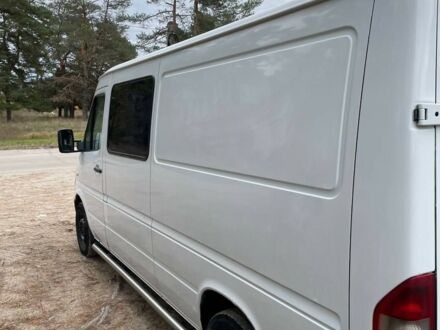 Белый Мерседес Sprinter, объемом двигателя 2.1 л и пробегом 383 тыс. км за 9750 $, фото 1 на Automoto.ua