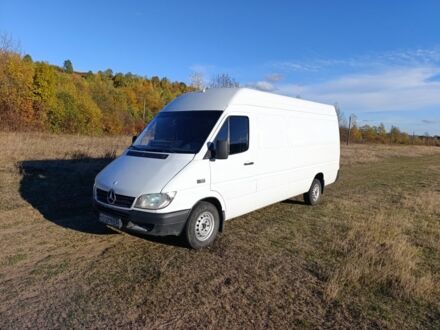 Білий Мерседес Sprinter, об'ємом двигуна 2.2 л та пробігом 770 тис. км за 6299 $, фото 1 на Automoto.ua