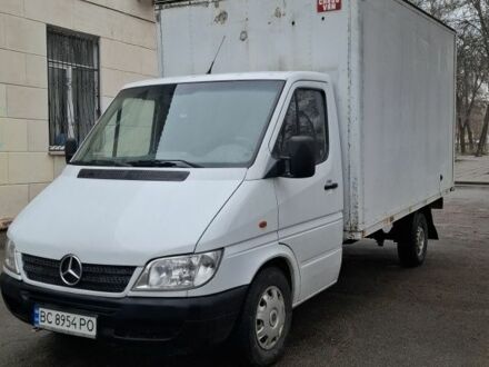 Мерседес Sprinter 2004 у Запоріжжя на Automoto.ua Білий Мерседес Sprinter, об'ємом двигуна 2.7 л та пробігом 370 тис. км за 7999 $, фото 1 на Automoto.ua