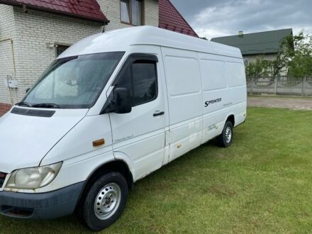 Білий Мерседес Sprinter, об'ємом двигуна 2.1 л та пробігом 683 тис. км за 6500 $, фото 1 на Automoto.ua
