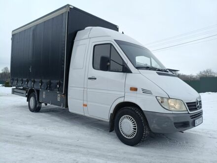 Белый Мерседес Sprinter, объемом двигателя 2.2 л и пробегом 360 тыс. км за 12900 $, фото 1 на Automoto.ua