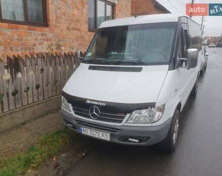Белый Мерседес Sprinter, объемом двигателя 2.7 л и пробегом 5 тыс. км за 7500 $, фото 1 на Automoto.ua