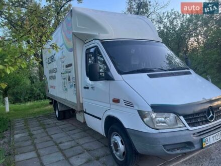 Белый Мерседес Sprinter, объемом двигателя 0 л и пробегом 635 тыс. км за 12300 $, фото 1 на Automoto.ua
