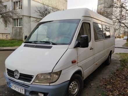 Белый Мерседес Sprinter, объемом двигателя 2.1 л и пробегом 802 тыс. км за 5800 $, фото 1 на Automoto.ua