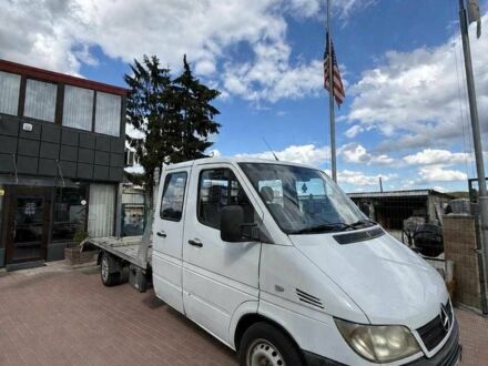 Білий Мерседес Sprinter, об'ємом двигуна 2.7 л та пробігом 494 тис. км за 12990 $, фото 1 на Automoto.ua