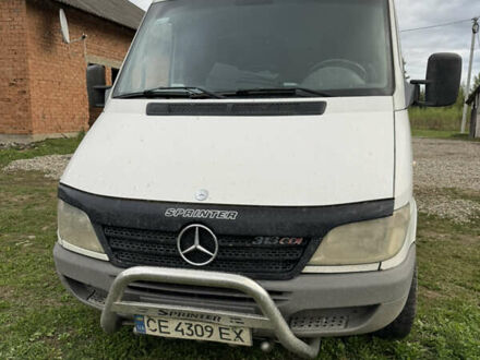 Белый Мерседес Sprinter, объемом двигателя 2.15 л и пробегом 490 тыс. км за 7200 $, фото 1 на Automoto.ua