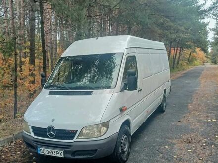 Білий Мерседес Sprinter, об'ємом двигуна 2.15 л та пробігом 465 тис. км за 12500 $, фото 1 на Automoto.ua