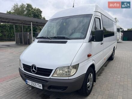Білий Мерседес Sprinter, об'ємом двигуна 2.7 л та пробігом 668 тис. км за 12500 $, фото 1 на Automoto.ua
