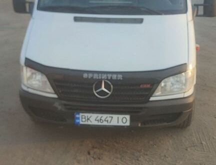 Білий Мерседес Sprinter, об'ємом двигуна 2.15 л та пробігом 392 тис. км за 9950 $, фото 1 на Automoto.ua