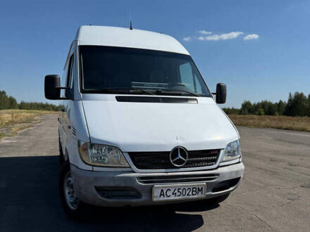 Мерседес Sprinter 2004 в Любешов на Automoto.ua Белый Мерседес Sprinter, объемом двигателя 2.7 л и пробегом 655 тыс. км за 7800 $, фото 1 на Automoto.ua