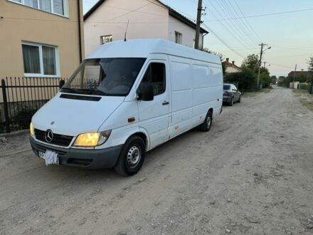Мерседес Sprinter 2004 в Самборе на Automoto.ua Белый Мерседес Sprinter, объемом двигателя 2.2 л и пробегом 325 тыс. км за 3800 $, фото 1 на Automoto.ua