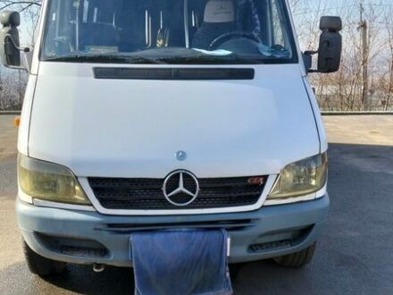 Білий Мерседес Sprinter, об'ємом двигуна 2.15 л та пробігом 209 тис. км за 9200 $, фото 1 на Automoto.ua