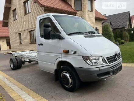 Белый Мерседес Sprinter, объемом двигателя 2.7 л и пробегом 334 тыс. км за 15500 $, фото 1 на Automoto.ua