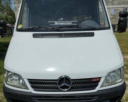 Белый Мерседес Sprinter, объемом двигателя 2.15 л и пробегом 4 тыс. км за 7600 $, фото 1 на Automoto.ua