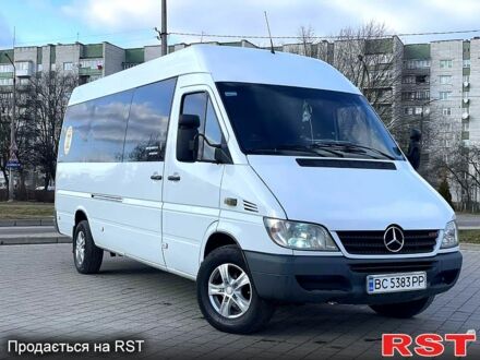 Білий Мерседес Sprinter, об'ємом двигуна 2.7 л та пробігом 175 тис. км за 15000 $, фото 1 на Automoto.ua